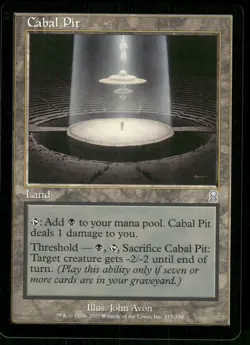 1x Cabal Pit - Odyssey - NM - MTG - Image 1