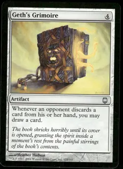 1x Geth's Grimoire - Darksteel - LP - MTG - Image 1