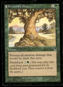 1x Moment's Peace - Odyssey - MP - MTG - Image 1