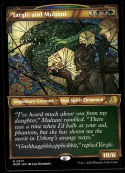 1x Yargle and Multani (Showcase) - March of the Machine NM - MTG - Image 1