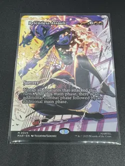 Magic The Gathering Marvel Spider-Man Relentless Assault #0025 Foil - Image 1
