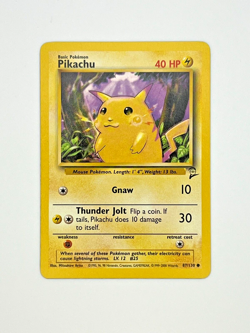 Pokemon TCG - Pikachu 87/130 - Base Set 2 - Image 1