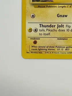 Pokemon TCG - Pikachu 87/130 - Base Set 2 - Image 4