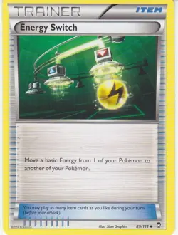 Energy Switch 89/111 Furious Fists Uncommon Light Play Pokemon DNA GAMES - Image 1