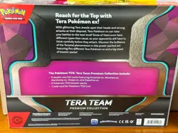 Pokemon TCG 2x Booster Bundles (Bolt + Flare) + Tera Team EX Collection Box - Image 2