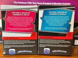 Pokemon TCG 2x Booster Bundles (Bolt + Flare) + Tera Team EX Collection Box - Image 3