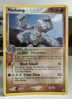 Machamp EX Power Keepers 11/108 Holo Rare Near Mint Pokemon 2007 - Image 1