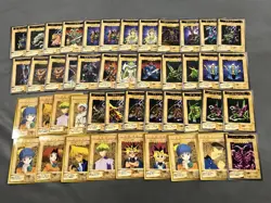 Bandai Yu-Gi-Oh! Early Era Cards - Approximately 45 Cards (Used Condition) - Image 1