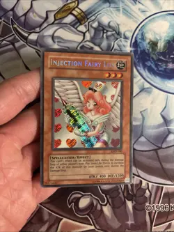 (48) Yu-Gi-Oh! TCG Injection Fairy Lily LOD-100 Secret Rare Unlimited MP - Image 2