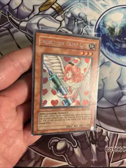 (48) Yu-Gi-Oh! TCG Injection Fairy Lily LOD-100 Secret Rare Unlimited MP - Image 3