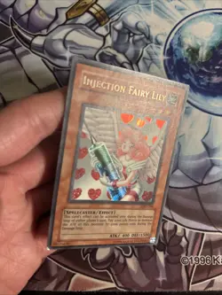 (48) Yu-Gi-Oh! TCG Injection Fairy Lily LOD-100 Secret Rare Unlimited MP - Image 5