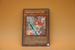 Yugioh Injection Fairy Lily LOD-100 Secret Rare Unlimited Edition LP - Image 1