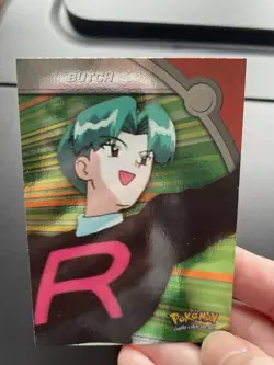 Pokemon Topps Card Series 3 Blue Logo Butch Standard Holo - Image 3