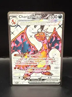 Pokemon Card Charizard ex SVP 056 Scarlet & Violet Promo Full Art - Image 1