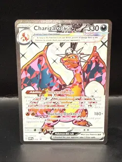 Pokemon Card Charizard ex SVP 056 Scarlet & Violet Promo Full Art - Image 2
