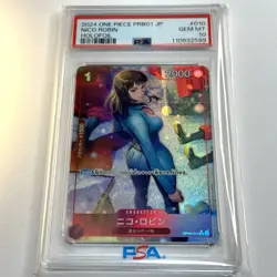 PSA 10 Nico Robin Full Art Foil UC OP05-010 PRB-01 ONE PIECE CARD Japanese - Image 1