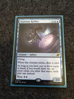 MTG Quantum Riddler Edge of Eternities Regular Card 0072 - Image 1