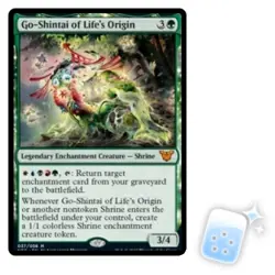 GO-SHINTAI OF LIFE'S ORIGIN Kamigawa: Neon Dynasty: Commander Magic MTG CARD - Image 1