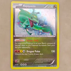 Rayquaza XY64 XY Black Star Promo Holo Pokemon Card NM Near Mint - Image 1