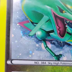 Rayquaza XY64 XY Black Star Promo Holo Pokemon Card NM Near Mint - Image 3