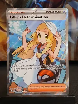 Lillie's Determination 169/132 Me01: Mega Evolution Pokemon Card NM - Image 4