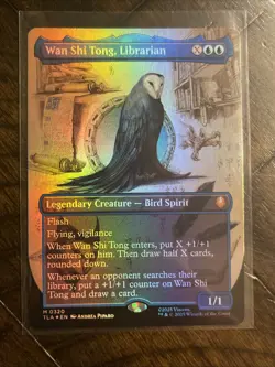 Wan Shi Tong, Librarian (Borderless) 320 NM MTG Avatar: The Last Airbender foil - Image 1