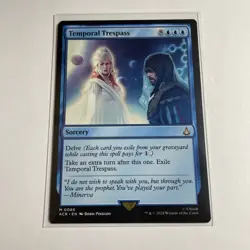 Temporal Trespass - UB: Assassin's Creed NM Magic: The Gathering - Image 1