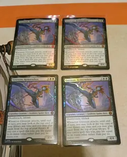 Gwenom, Remorseless X4 FOIL Playset Promo Spiderman Pack Fresh MTG MINT - Image 1