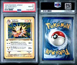 1999 Pokemon TCG Jolteon Jungle 4/64 Holo 1st Edition - Image 1