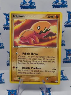 Trapinch 67/92/ EX Legend Maker Pokemon LP - Image 1