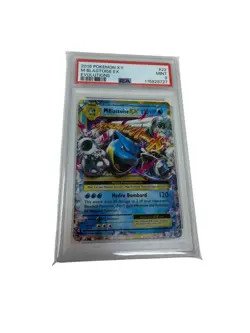 2016 Pokemon XY Evolutions M Blastoise EX #22 PSA 9 - Image 1
