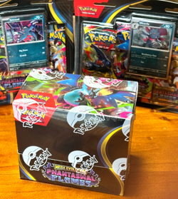 Pokemon TCG Phantasmal Flames BOOSTER BOX + 2x 3-Pack Blister Set Sealed - Image 1