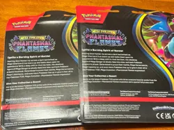 Pokemon TCG Phantasmal Flames BOOSTER BOX + 2x 3-Pack Blister Set Sealed - Image 5