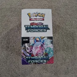 Pokemon Temporal Forces Sealed Half Booster Box (18 Packs) - Image 1