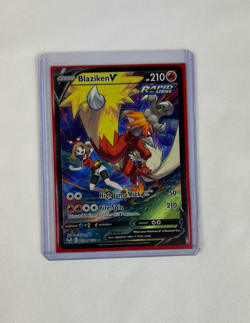 Pokemon Blaziken V TG14/TG30 Swsh12: Sword & Shield - Silver Tempest Near Mint - Image 1
