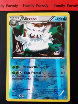 Blizzaroi REVERSE 120pv 26/101 Carte Pokemon NB Explosion Plasma neuve Fr - Image 1