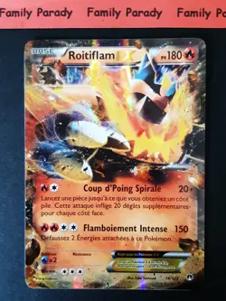 Roitiflam Ex 180pv 14/122 XY Rupture Turbo Carte Pokemon neuve francais - Image 1