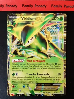 Viridium EX 170pv 9/101 Explosion Plasma Carte Pokemon Ultra Rare neuve Francais - Image 1