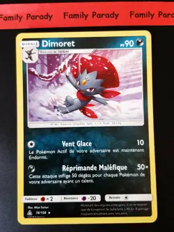 Dimoret HOLO 90pv 74/156 Carte Pokemon Rare SL5 Ultra Prisme Fr - Image 1
