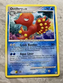 Pokemon TCG - Octillery - 57/123 - Uncommon - Diamond Pearl Mysterious Treasures - Image 1
