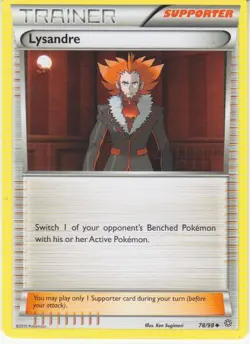Lysandre 78/98 Ancient Origins Uncommon Light Play Pokemon DNA GAMES - Image 1