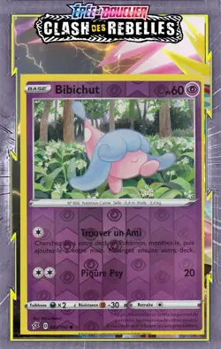 Bibichut Reverse- EB02:Clash des Rebelles - 083/192 - Carte Pokemon Neuve FR - Image 1
