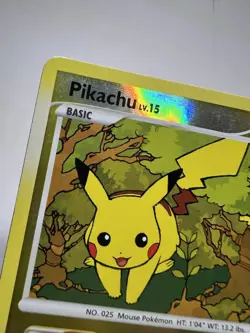 Pikachu 94/123 Reverse Holo Mysterious Treasures MP-HP Pokemon TCG - Image 2