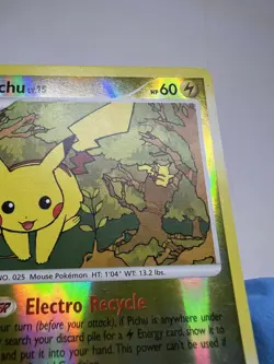 Pikachu 94/123 Reverse Holo Mysterious Treasures MP-HP Pokemon TCG - Image 4