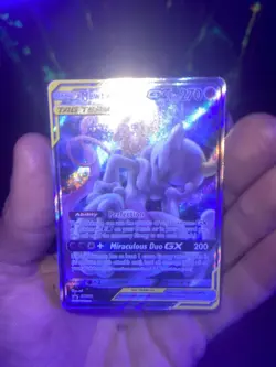 Pokemon TCG Mewtwo & Mew GX Tag Team Black Star Promo #SM191 - Image 2