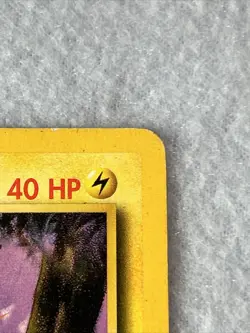 Pikachu 87/130 Base Set 2 Pokemon TCG Common Electric Non Holo Damage/Crease - Image 4