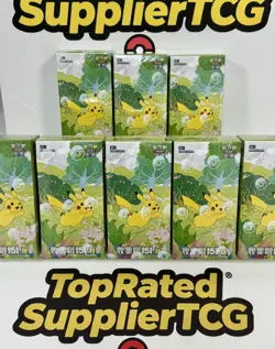 Pokemon TCG S-Chinese 151C Collect 151 Journey Slim Booster Box Sealed IN STOCK - Image 1