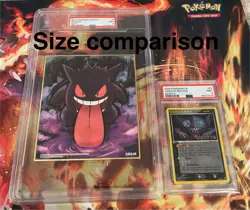 Gengar Pokemon Bandai 2019 Shikishi Art 1 #6 PSA 9 - Image 3