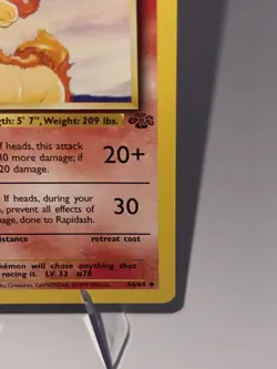 Pokemon TCG Rapidash 44/64 1st Edition 1999 WOTC - LP - Image 3