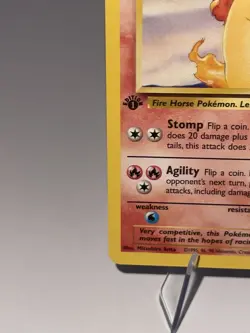 Pokemon TCG Rapidash 44/64 1st Edition 1999 WOTC - LP - Image 4